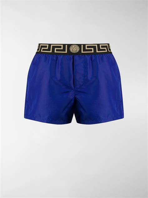 costume bagno uomo versace|Versace Costume Da Bagno Con Dettaglio Greca .